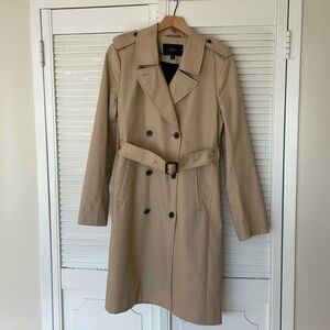J Crew “Icon” trench coat, size 12